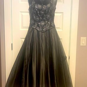 Holiday wear!  Beautiful long gown with spaghetti straps